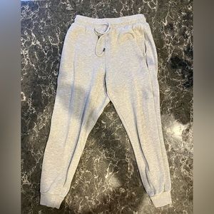 Grey Tapered Joggers
